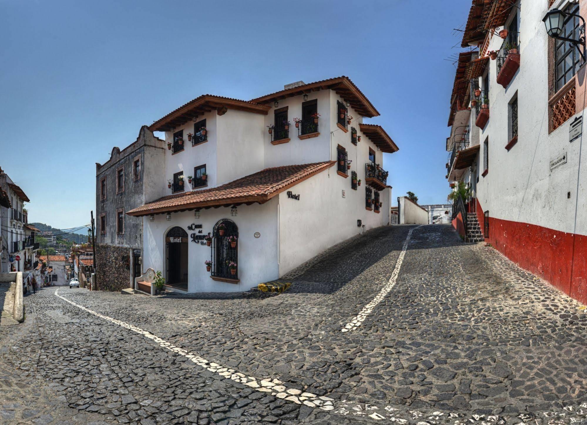 La Casa Del Laurel Hotell Taxco de Alarcon Eksteriør bilde