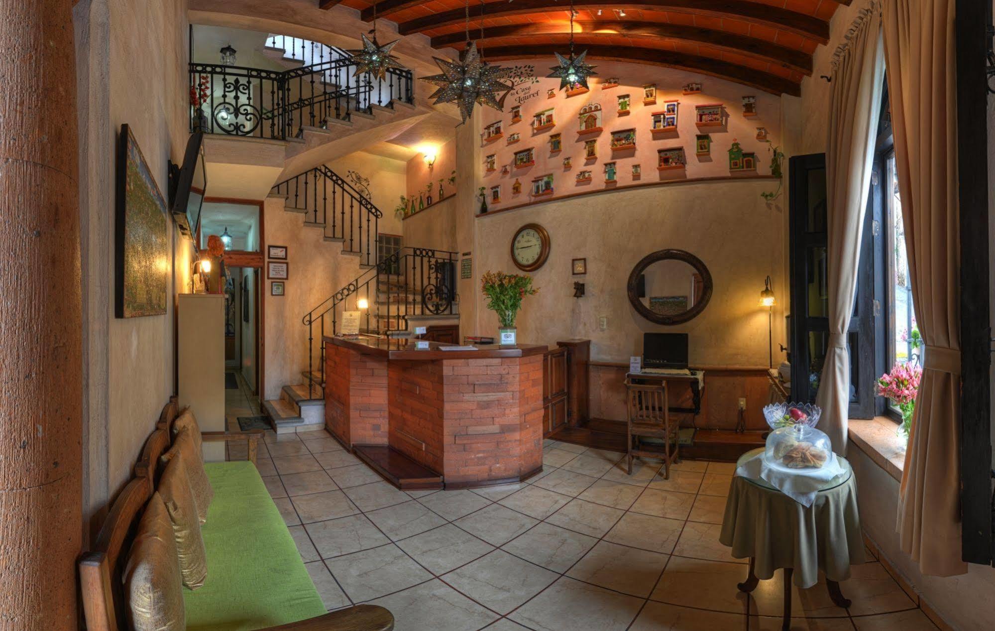 La Casa Del Laurel Hotell Taxco de Alarcon Eksteriør bilde